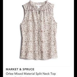 Market and spruce blouse from stitch fix XL